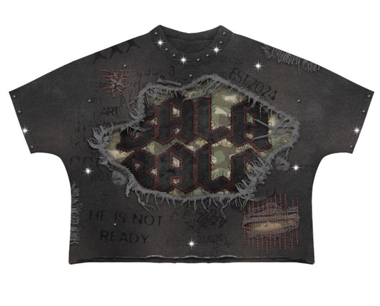 Black camo Bala Bala t-shirt