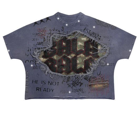 Gray Camo BALA BALA T-Shirt